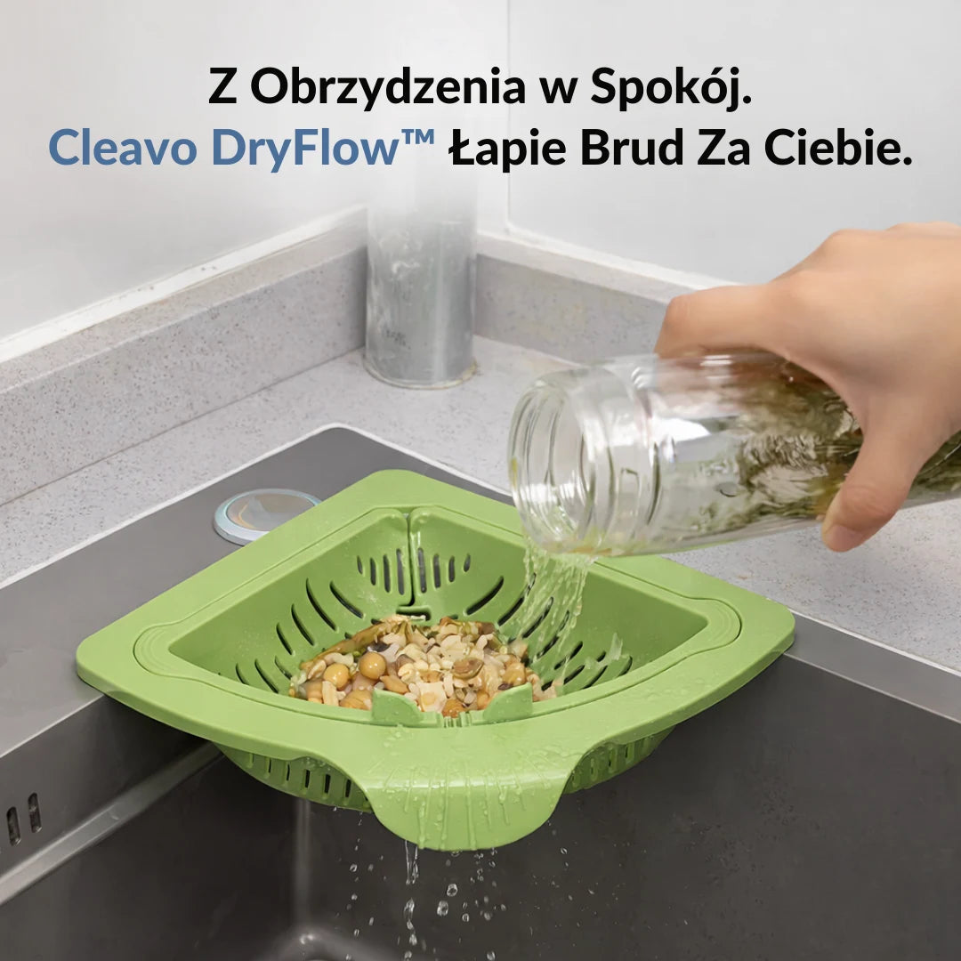Koniec ze Śmierdzącą Gąbką i Bakteriami - Poznaj Cleavo DryFlow™