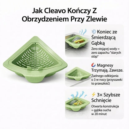 Koniec ze Śmierdzącą Gąbką i Bakteriami - Poznaj Cleavo DryFlow™
